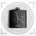 Personalised Star Sign Hip Flask