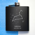 Personalised Star Sign Hip Flask