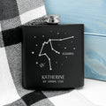 Personalised Star Sign Hip Flask