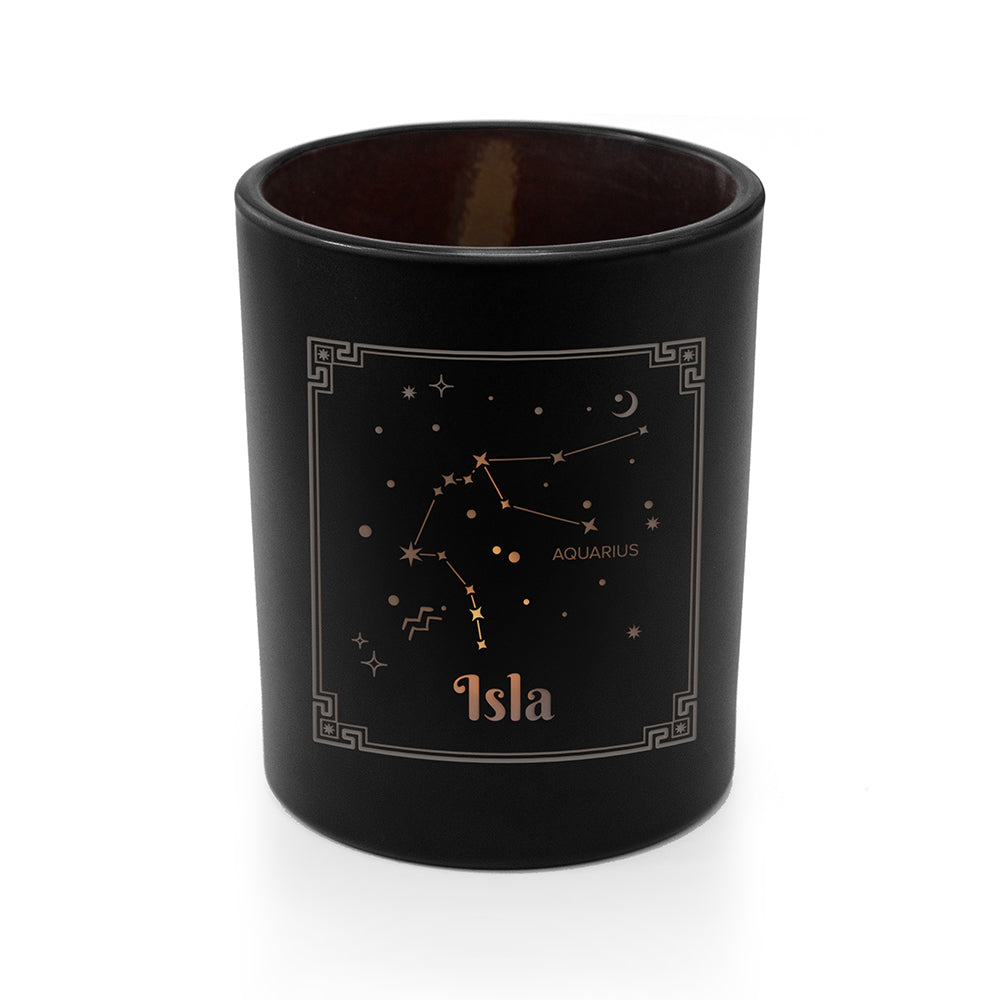 Personalised Zodiac Candle Holder