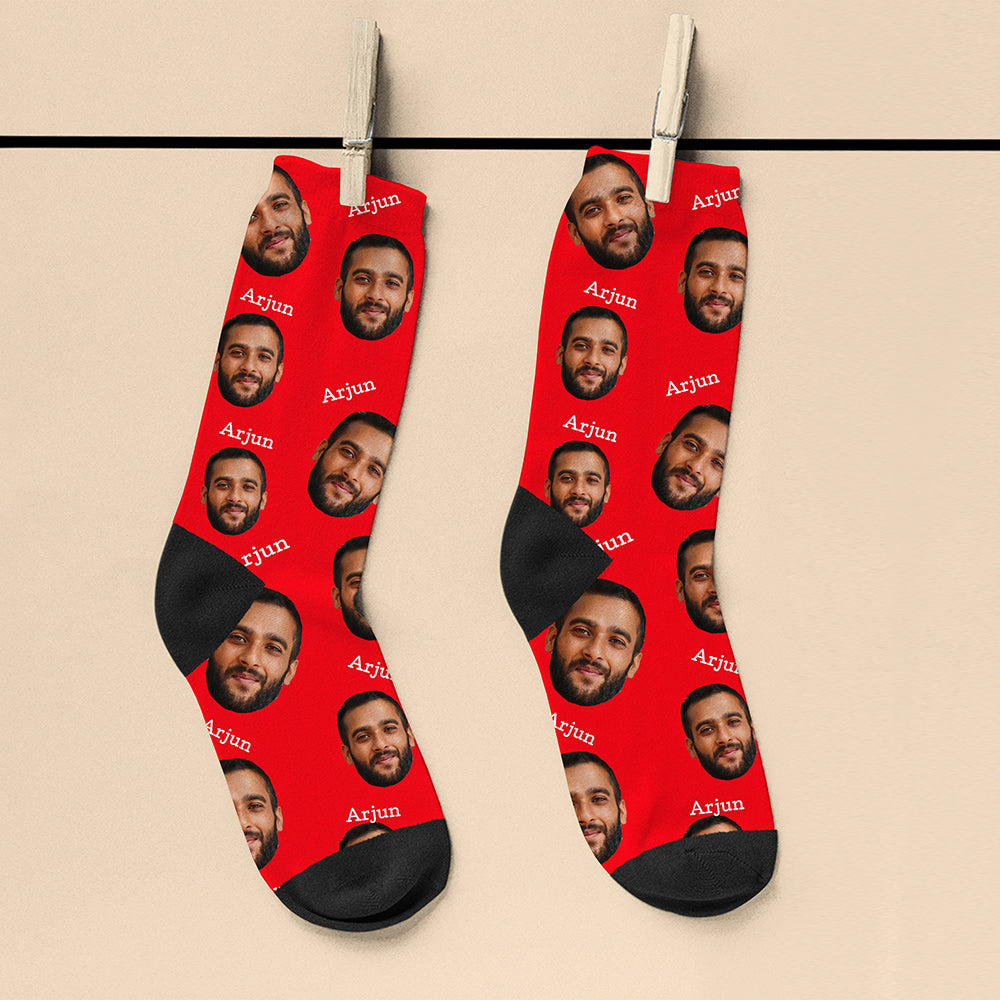 Personalised Face Socks