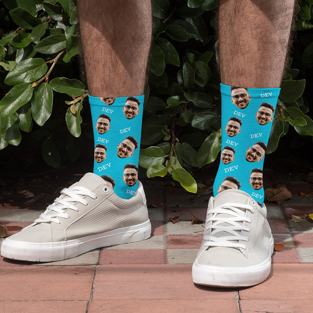 Personalised Face Socks