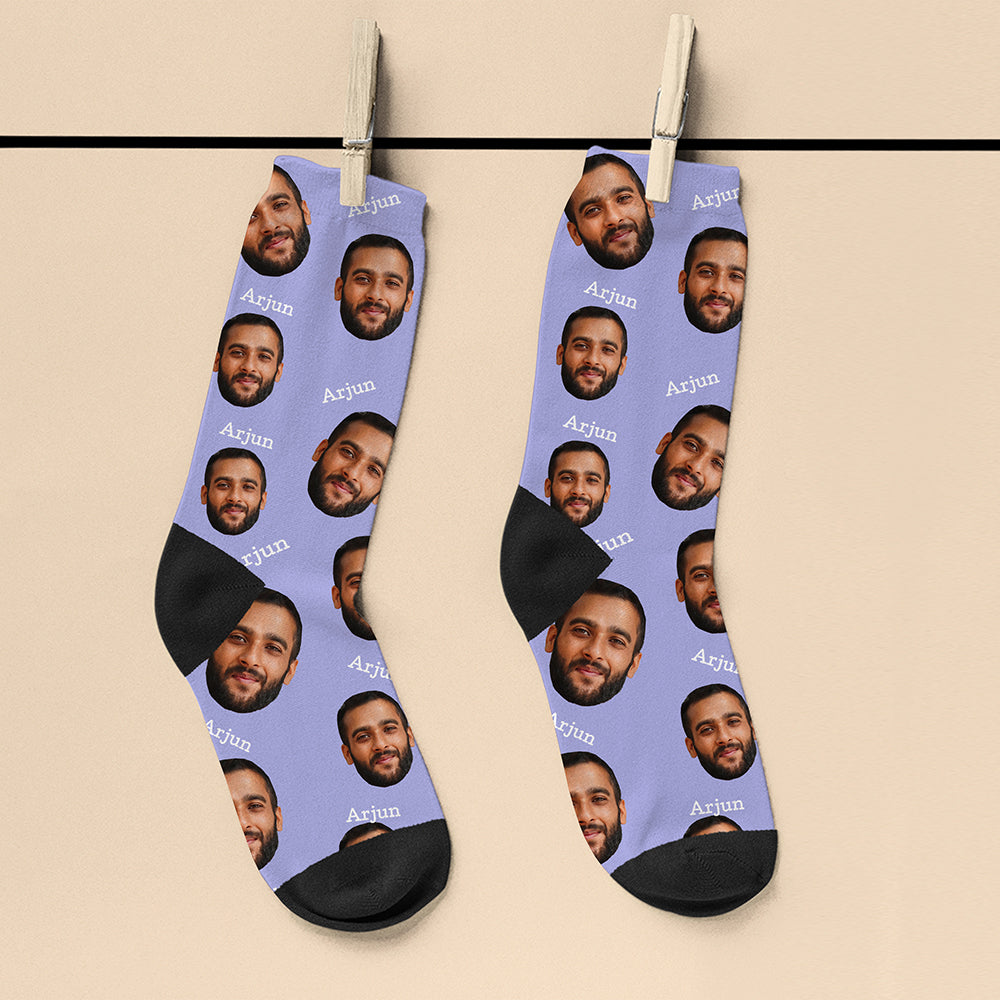 Personalised Face Socks