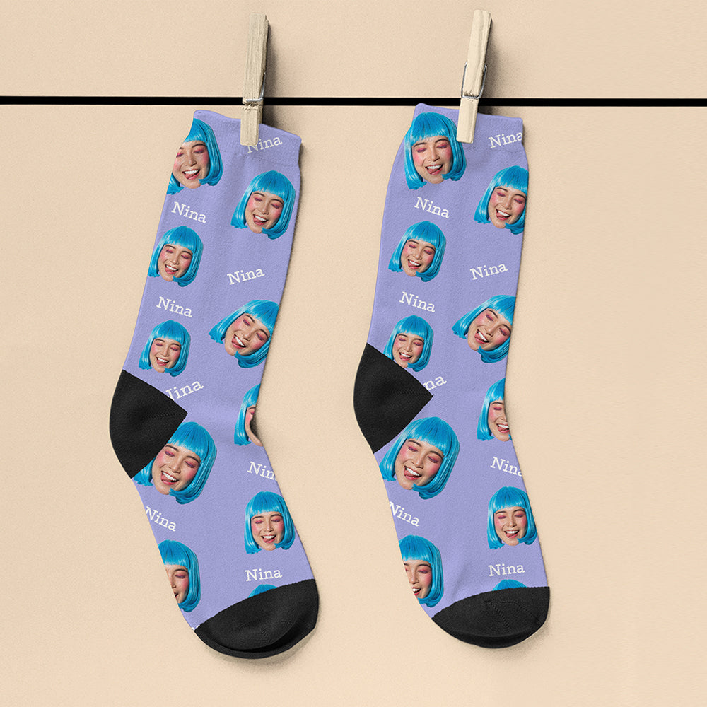 Personalised Face Socks