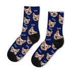 Personalised Pet Face Socks
