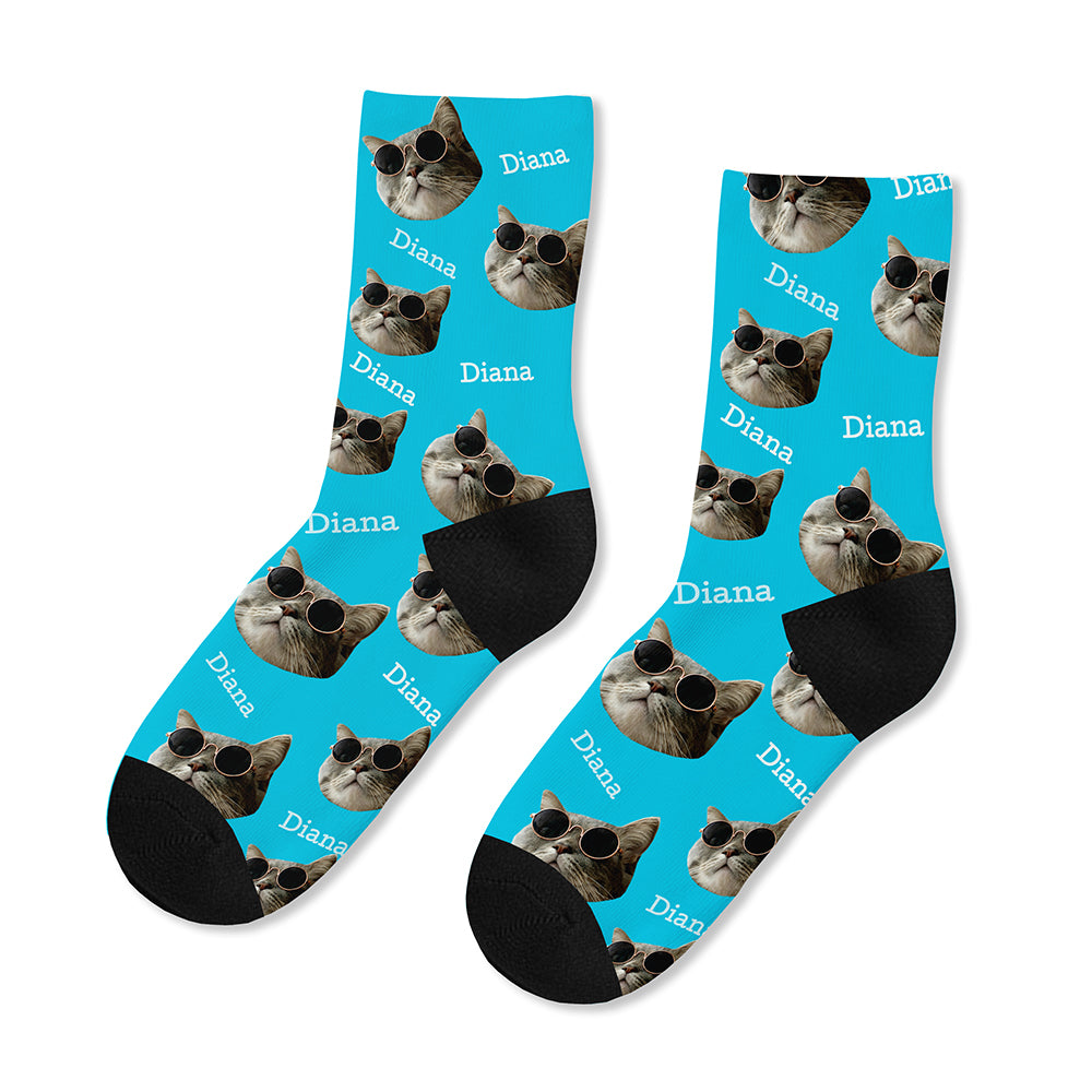 Personalised Pet Face Socks