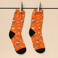Personalised Christmas Pet Face Socks
