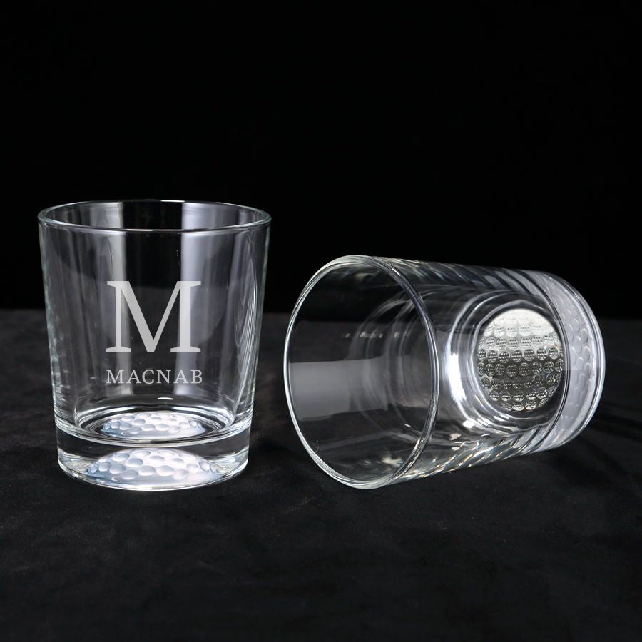 Personalised Luxury Frosted Golf Ball Base Tumbler