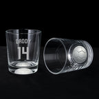 Personalised Shirt Number Football Tumbler