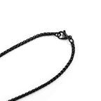 Personalised Men's Gunmetal Pendant Necklace