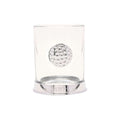 Personalised Golf Pewter Whisky Glass