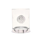 Personalised Golf Pewter Whisky Glass