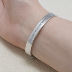 Personalised Men's Warrior Fist Cuff Bracelet