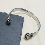 Personalised Men's Warrior Fist Cuff Bracelet