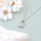 Personalised Mini Padlock Necklace