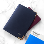 Personalised Luxury Leather Passport Cover