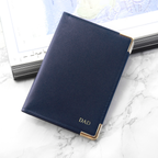 Personalised Luxury Leather Passport Cover