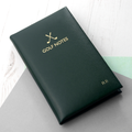 Personalised Luxury Leather Golf Notebook