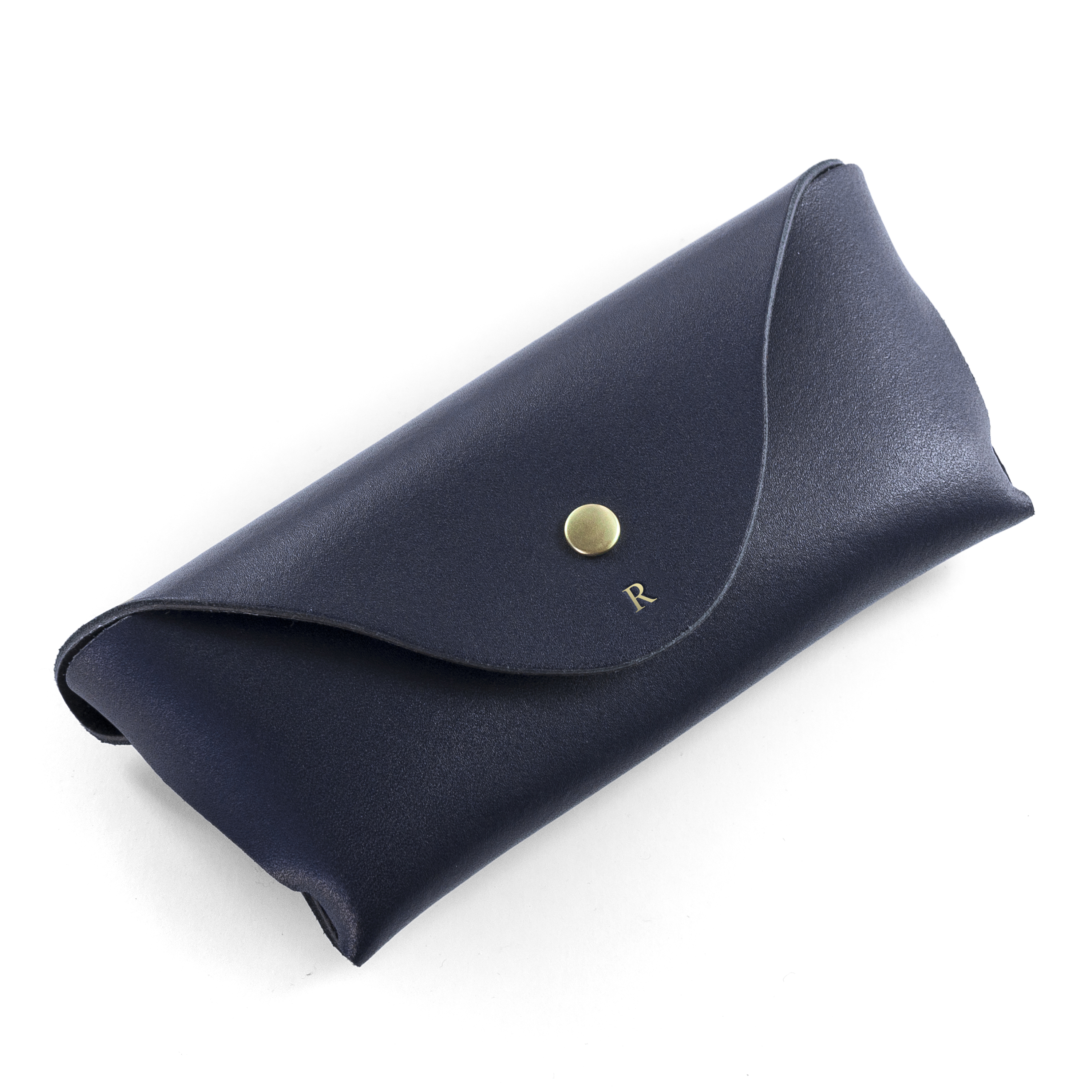 Personalised Origami Leather Glasses Case
