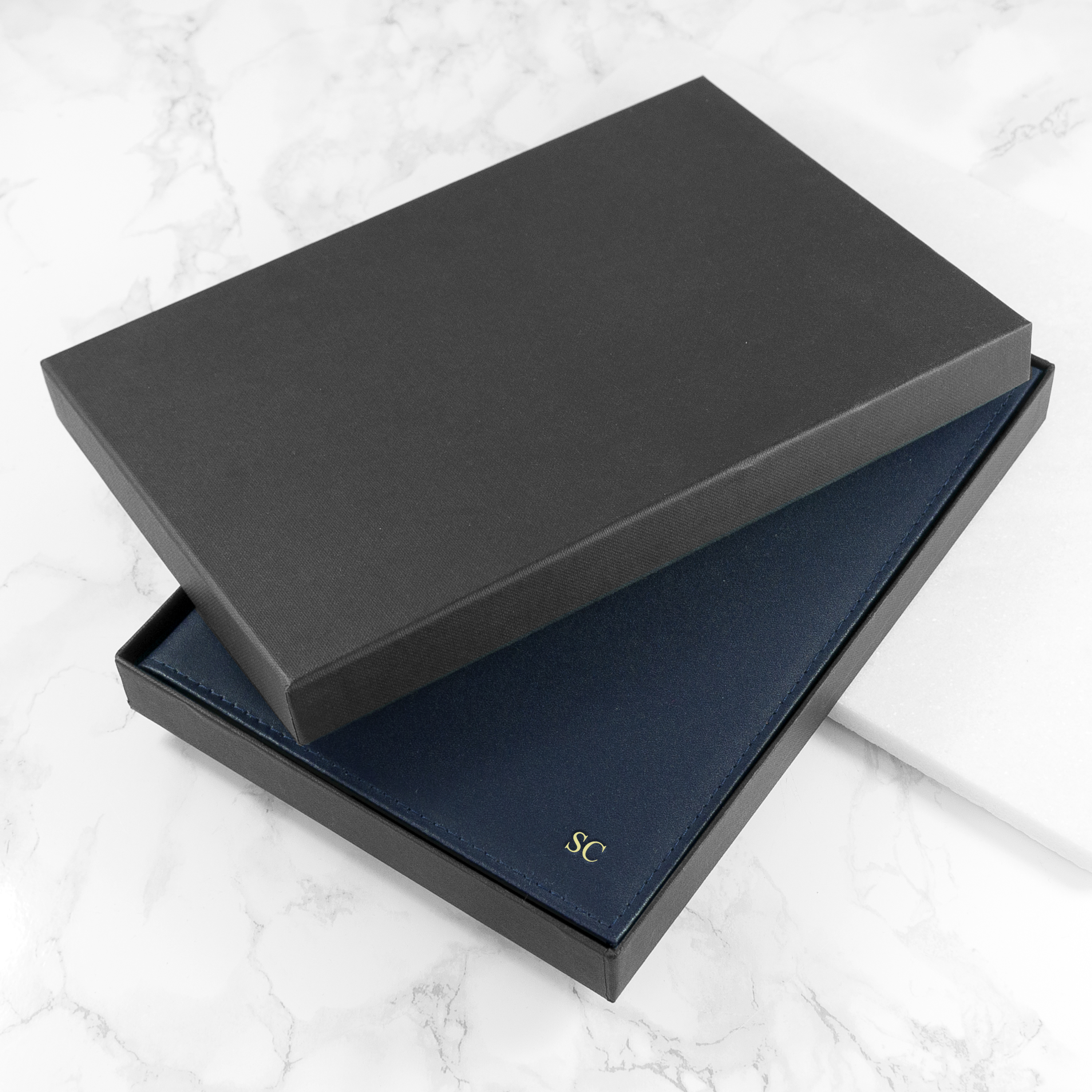 Personalised Luxury Leather Refillable Notebook