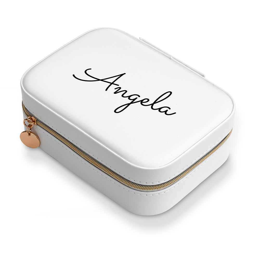 Personalised Travel Jewellery Case