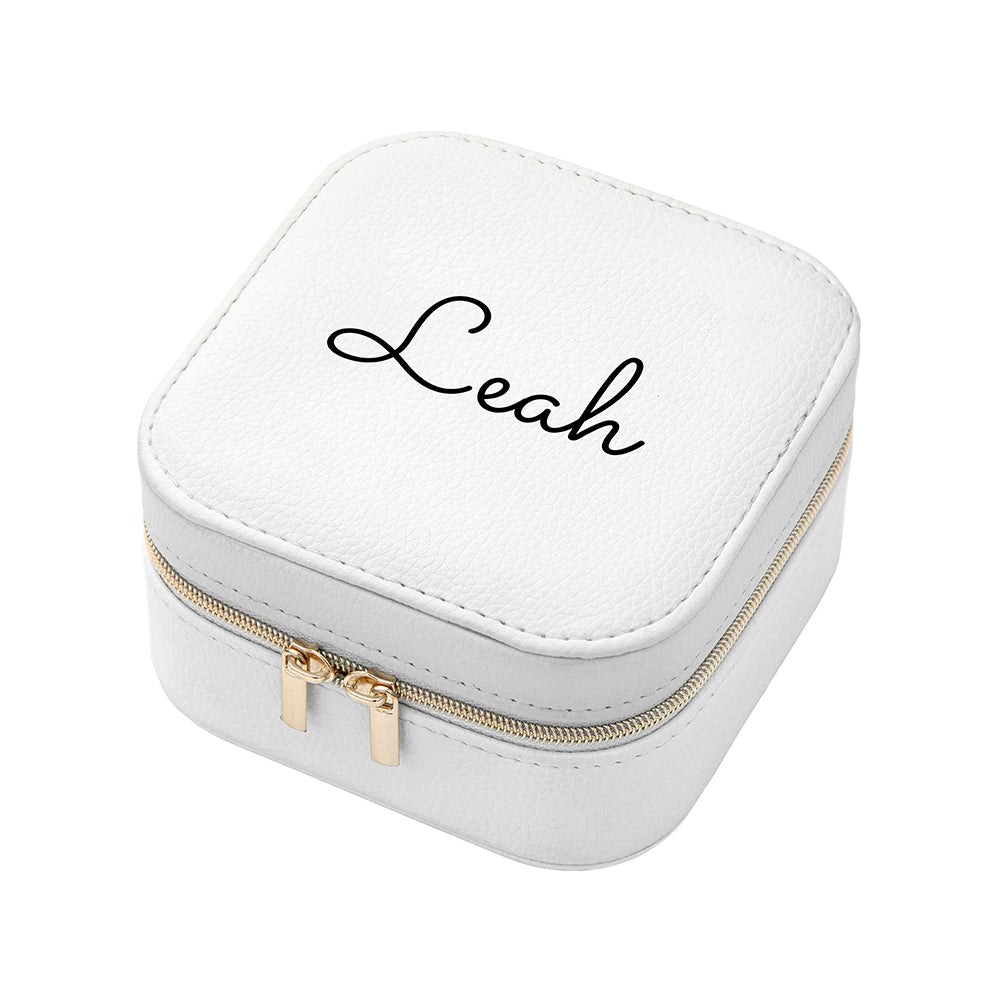 Personalised Travel Jewellery Case