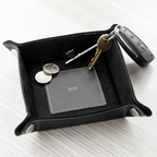 Personalised Dad's Luxury Black Valet Tray