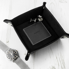 Personalised Dad's Luxury Black Valet Tray