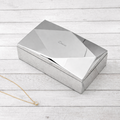Personalised Faceted Geometric Jewellery Box