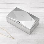Personalised Faceted Geometric Jewellery Box