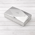 Personalised Contemporary Mirrored Accessories Box