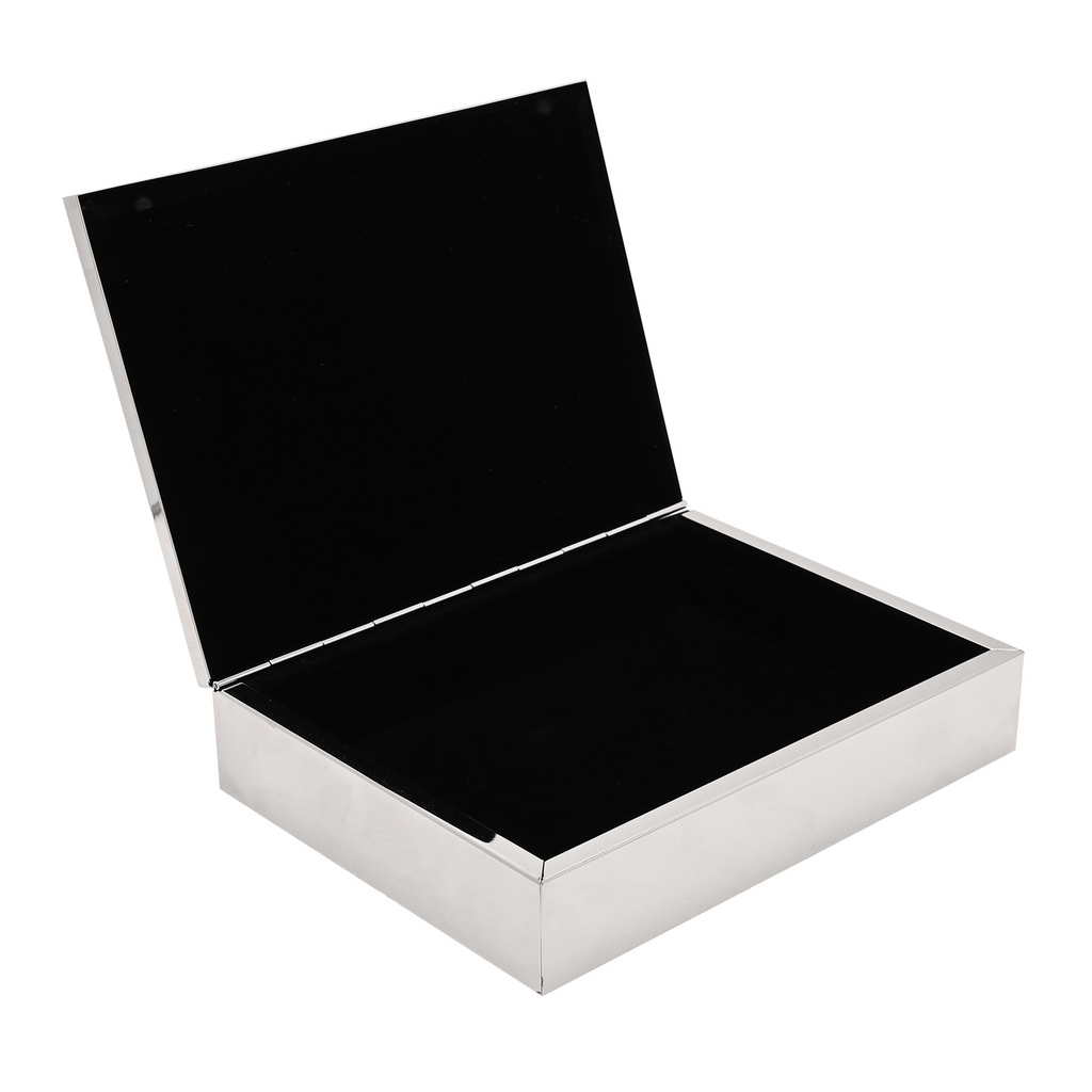 Personalised Contemporary Mirrored Accessories Box
