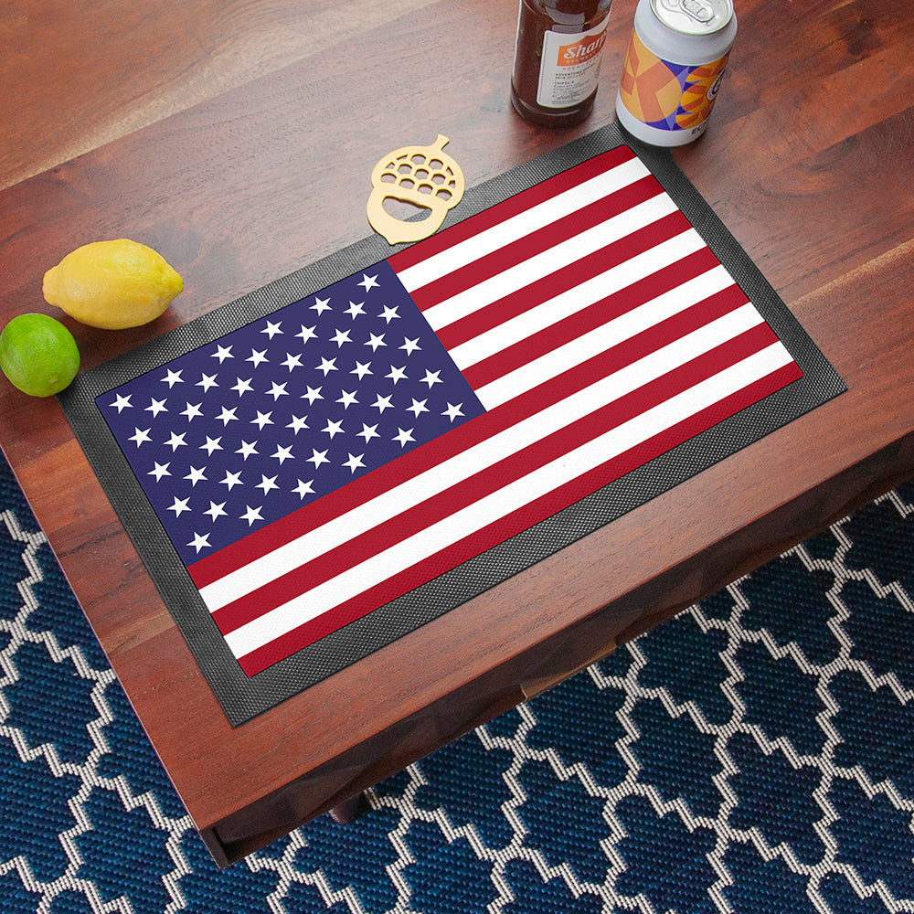 Personalised Flag Bar Mat