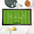 Personalised Offside Rule Bar Mat