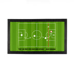 Personalised Offside Rule Bar Mat
