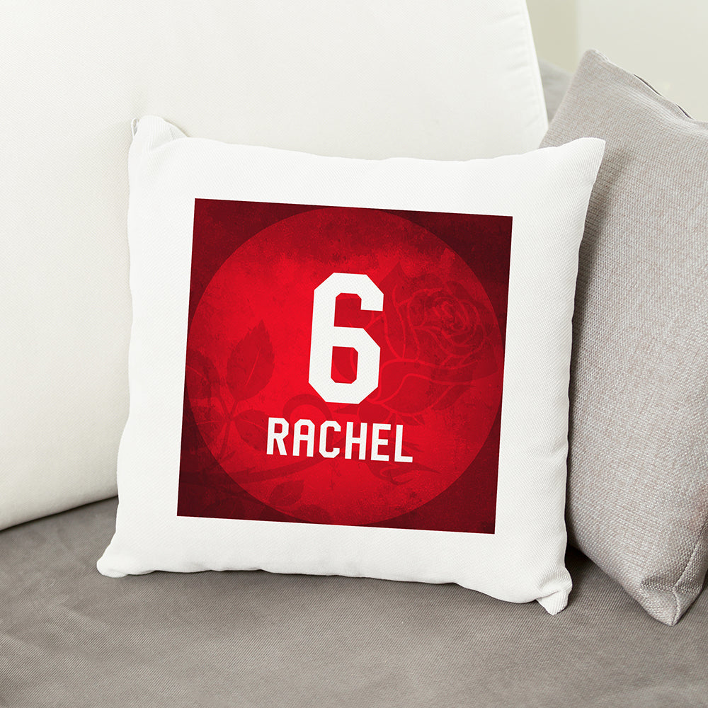 Personalised England Cushion Cover