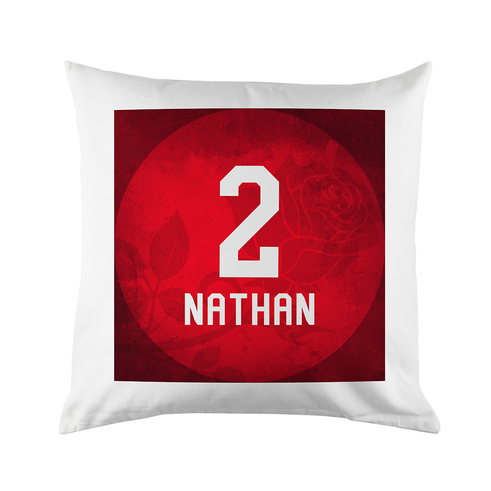 Personalised England Cushion Cover