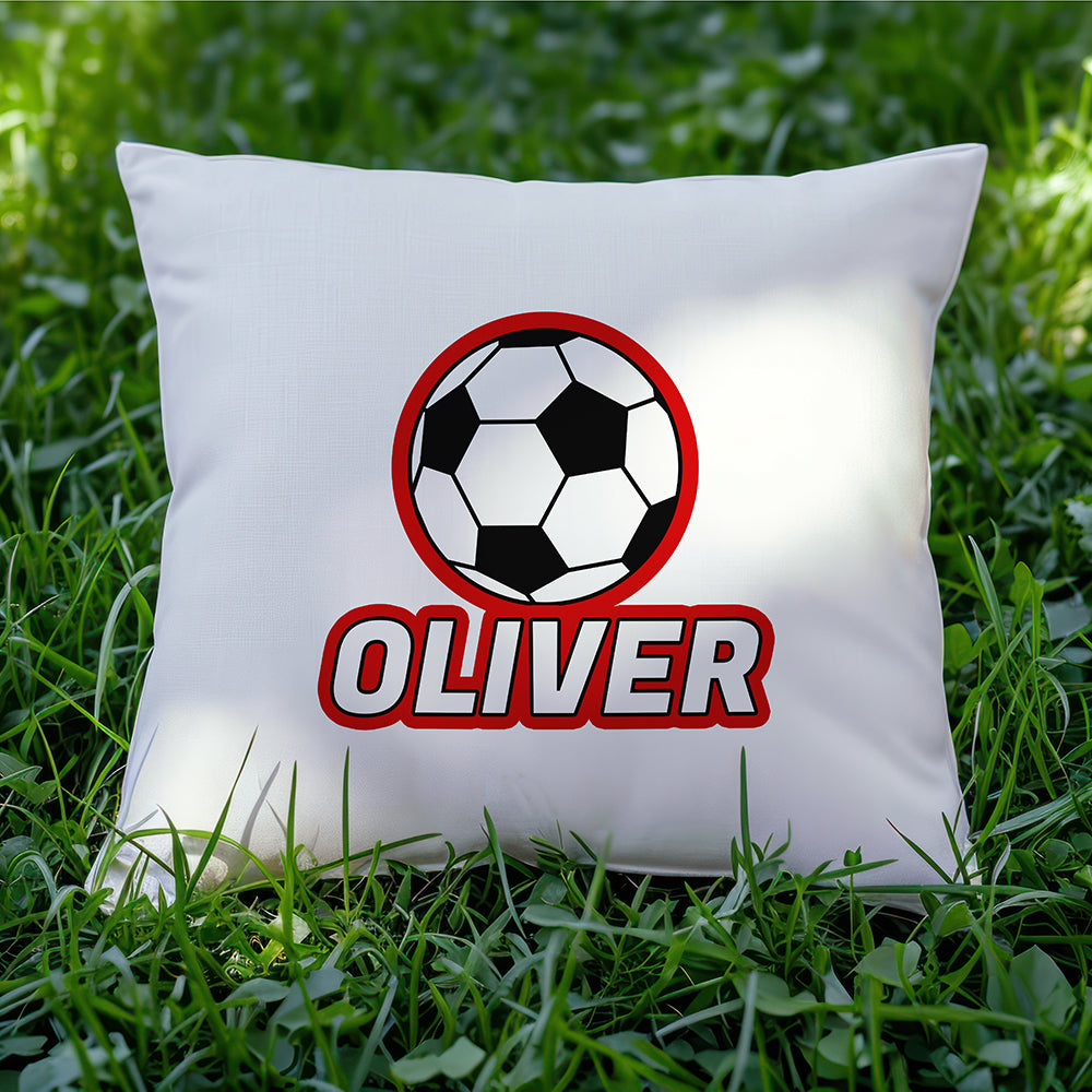 Personalised Football Cushion Cover