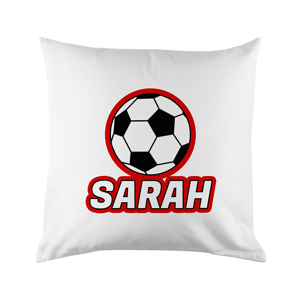 Personalised Football Cushion Cover