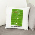 Personalised Offside Rule Cushion Cover
