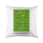 Personalised Offside Rule Cushion Cover