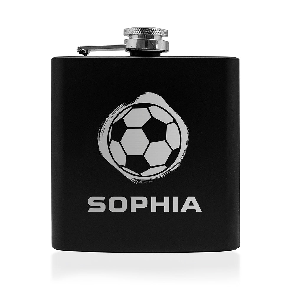 Personalised Football Hip Flask