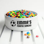 Personalised Footie Snacks Bowl