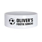 Personalised Footie Snacks Bowl
