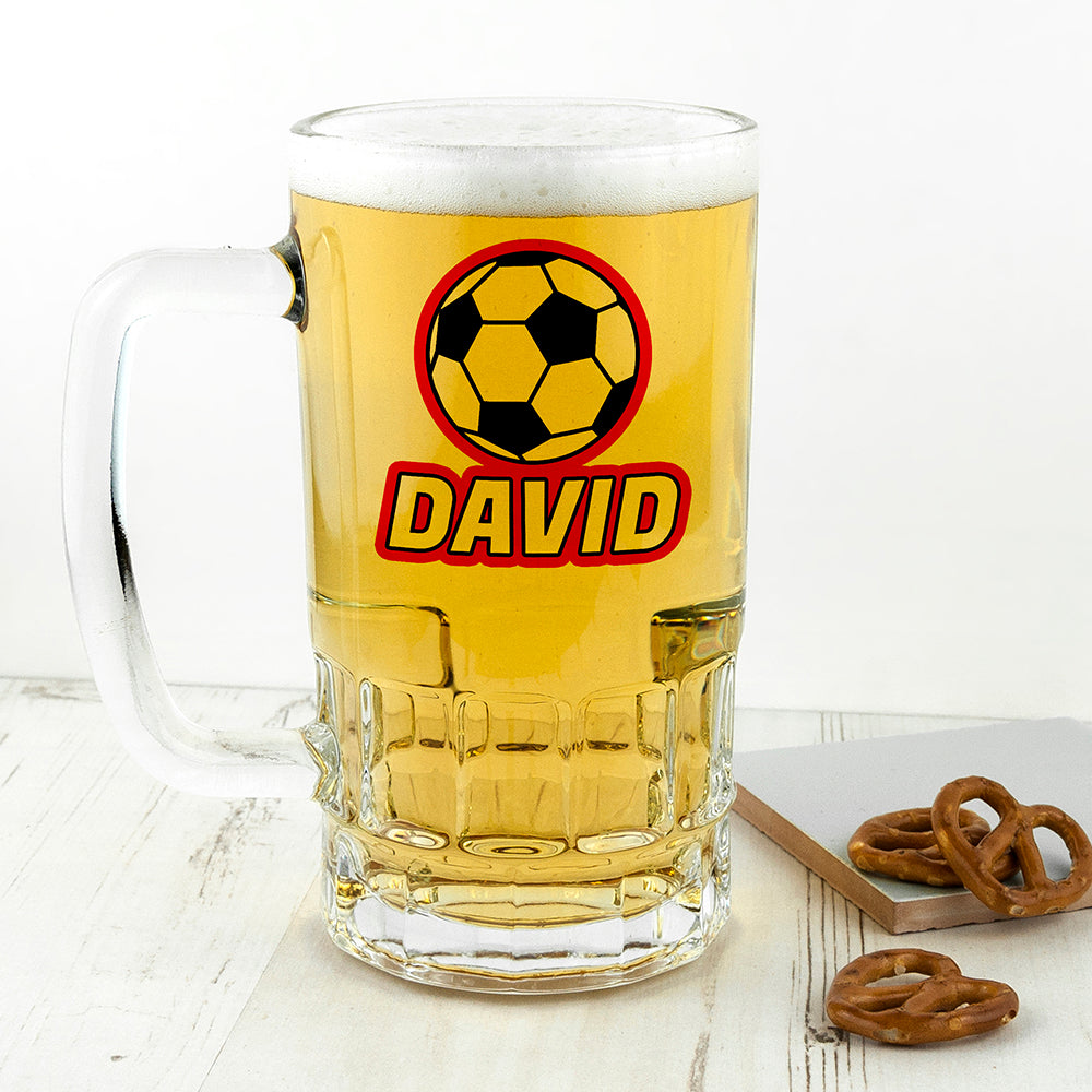 Personalised Football Tankard
