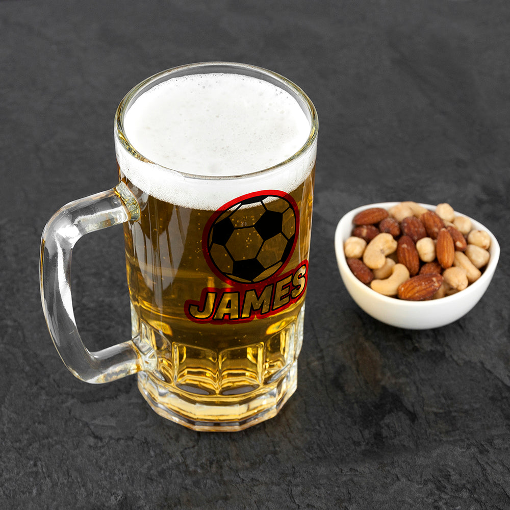 Personalised Football Tankard