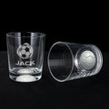 Personalised Footie Icon Tumbler with Frosted Football Base