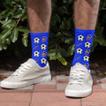 Personalised Lucky Football Photo Socks