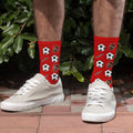 Personalised Lucky Football Photo Socks