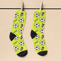 Personalised Lucky Football Photo Socks